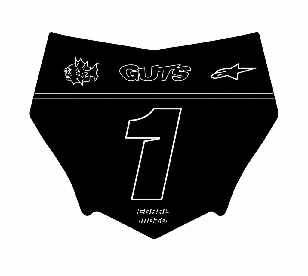 Motocutz Plate Decal